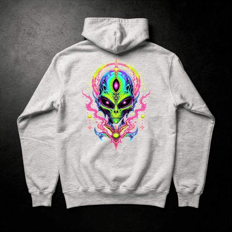 Mad Alien Lad unisex graphic hoodie by Mad Lad Designs