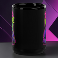 Dead Inside Black Glossy Mug product image