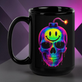 A Ticking Time Lad black glossy coffee mug by Mad Lad Designs