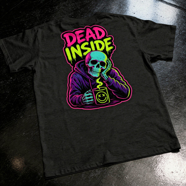 Dead Inside unisex graphic T-shirt by Mad Lad Designs