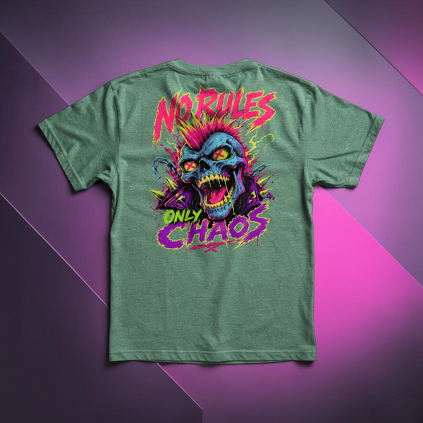 No Rules unisex graphic T-shirt by Mad Lad Designs