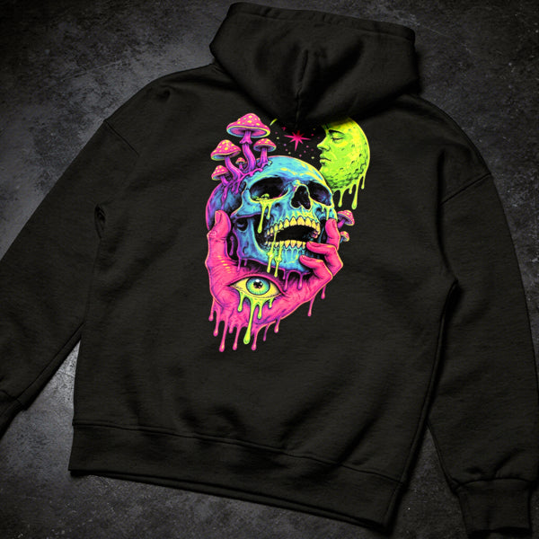 The Moon and the Mad Lad unisex graphic hoodie by Mad Lad Designs