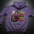 Too Glam unisex graphic hoodie by Mad Lad Designs