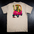 Undead Road Rage unisex zombie graphic T-shirt by Mad Lad Designs